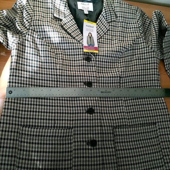 Edited by Hunter McGrady Classic Check Blazer – Medium – NWT - Picture 6 of 15